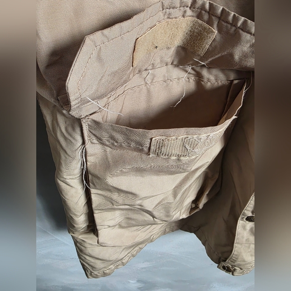 Vtg Woolrich Mens L Wool Blanket Lined Hooded Field Jacket Coat USA made - Picture 6 of 17